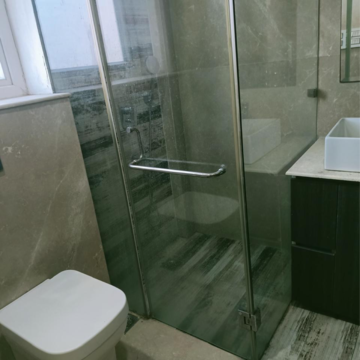 Bathroom in 3 BHK Builder Floor at South Extension ii – for Rent