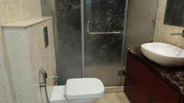 Bathroom in 3 BHK Builder Floor at South Extension ii – for Rent