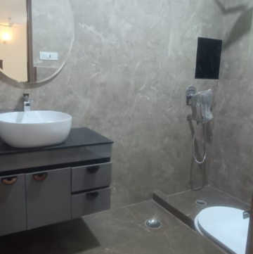 Bathroom in 2 BHK Builder Floor at Greater Kailash ii – for Rent