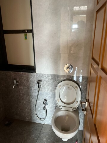 Bathroom in 1 BHK Apartment at Conwood Astoria, Goregaon East – for Rent