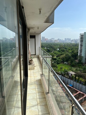 Balcony in 1 BHK Apartment at Conwood Astoria, Goregaon East – for Rent