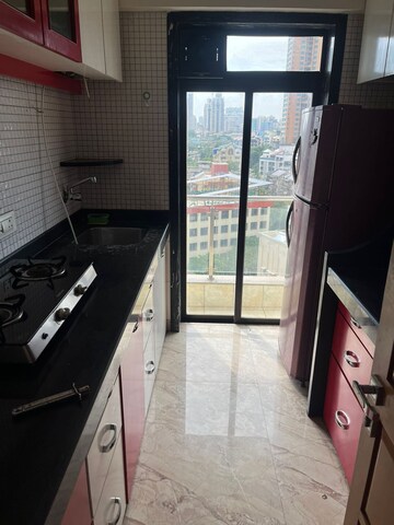 Kitchen in 1 BHK Apartment at Conwood Astoria, Goregaon East – for Rent