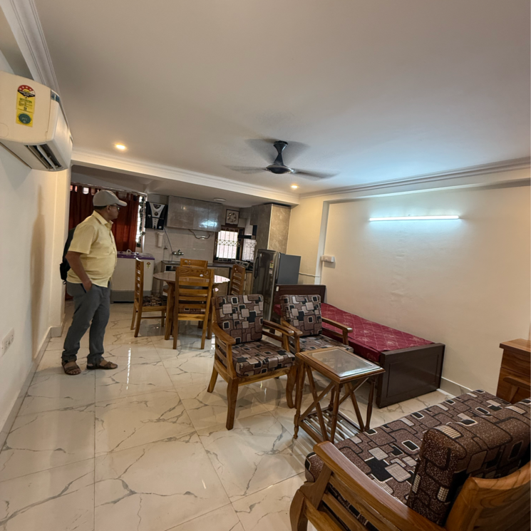 Living Room, chittaranjan park 1.5 Bedroom 1200 Sq.Ft. Builder Floor In Chittaranjan Park Delhi 8778345