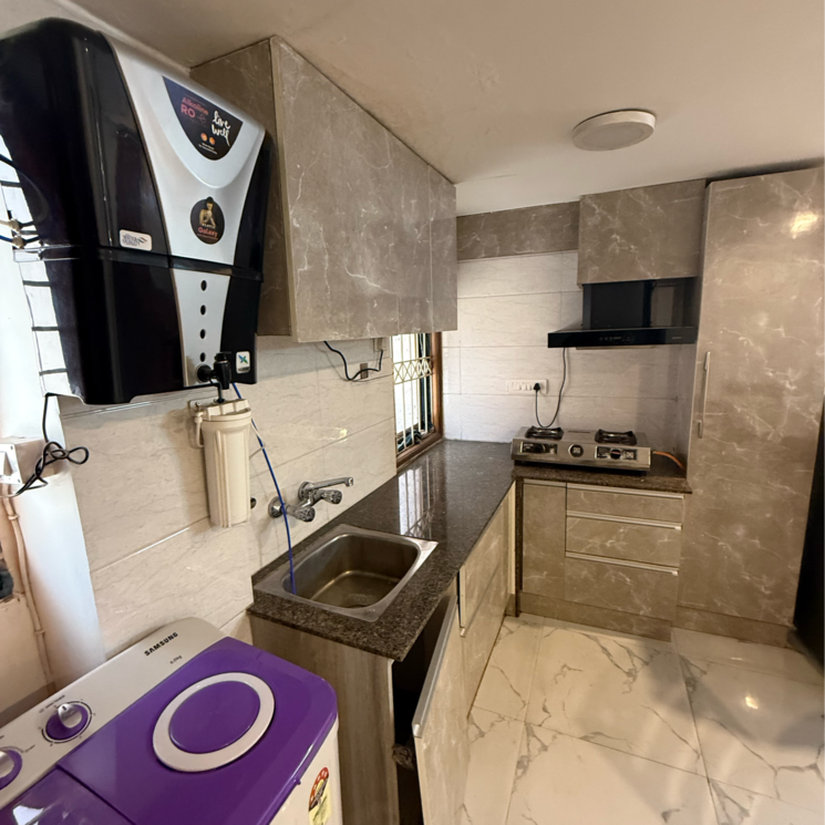 Kitchen, chittaranjan park 1.5 Bedroom 1200 Sq.Ft. Builder Floor In Chittaranjan Park Delhi 8778345