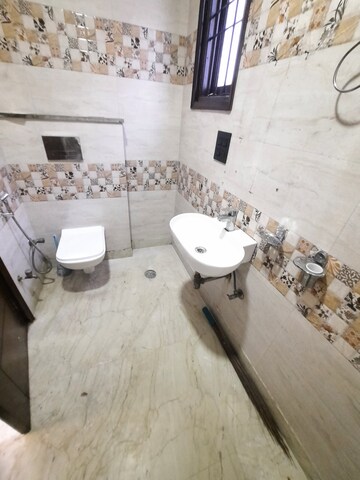 Bathroom in 2 BHK Builder Floor at Malviya Nagar – for Rent
