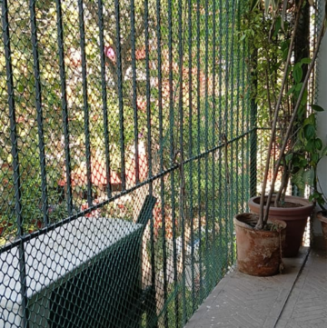 Balcony in 3 BHK Builder Floor at Panchsheel Enclave – for Rent