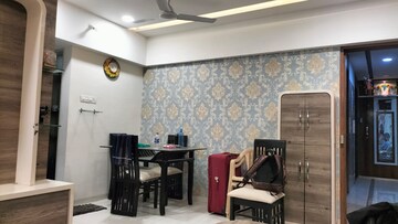 Living Room in 2 BHK Apartment at Raj Rudraksha, Dahisar East – for Rent