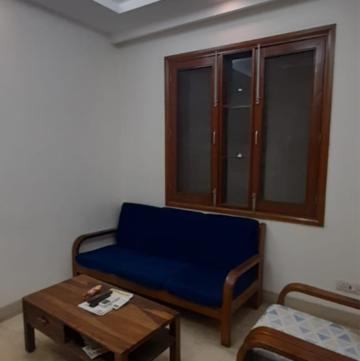 Living Room in 2 BHK Builder Floor at Greater Kailash I – for Rent