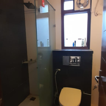 Attached Bathroom in 2 BHK Builder Floor at Greater Kailash I – for Rent