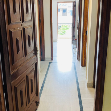 Building Lobby in 2 BHK Builder Floor at Green Park – for Rent
