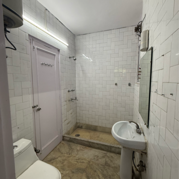 Bathroom in 3 BHK Builder Floor at Greater Kailash I – for Rent