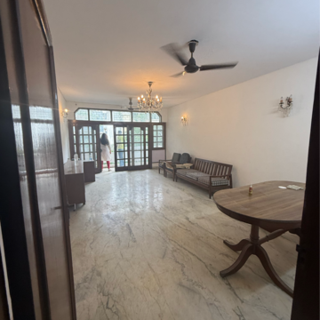 Living Room in 3 BHK Builder Floor at Greater Kailash I – for Rent
