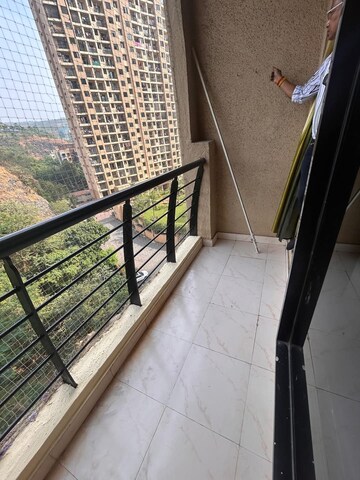 Balcony in 3 BHK Apartment at K Raheja Raheja Residency, Malad East – for Rent