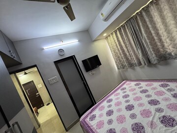 Master Bedroom in 2 BHK Apartment at Safal Residency, Nerul – for Rent