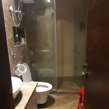 Bathroom in 4 BHK Builder Floor at Greater Kailash – for Rent