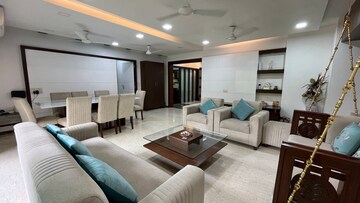 Living Room in 4 BHK Apartment at Arihant CHS Khar West, Khar West – for Rent