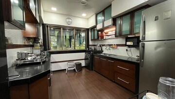 Kitchen in 4 BHK Apartment at Arihant CHS Khar West, Khar West – for Rent