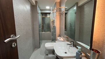 Bathroom in 4 BHK Apartment at Arihant CHS Khar West, Khar West – for Rent