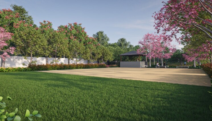 Garden, dsr-elixir 4 Bedroom 3376 Sq.Ft. Villa In Whitefield Bangalore 8778436