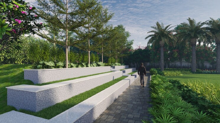 Garden, dsr-elixir 4 Bedroom 3376 Sq.Ft. Villa In Whitefield Bangalore 8778436