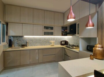 Kitchen in 3 BHK Apartment at Valmark Orchard Square, Jp Nagar – for Rent