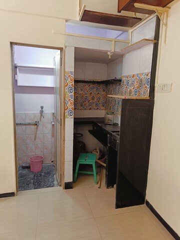 Kitchen in 1 RK Apartment at Vile Parle West – for Rent