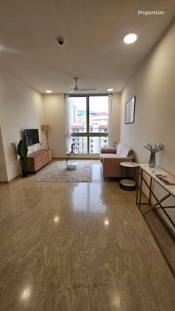 Living Room in 2 BHK Apartment at Hiranandani Atlantis, Powai – for Sale