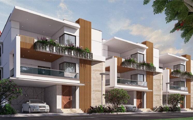 Exterior View, dsr-elixir 5 Bedroom 3376 Sq.Ft. Villa In Whitefield Bangalore 8778505