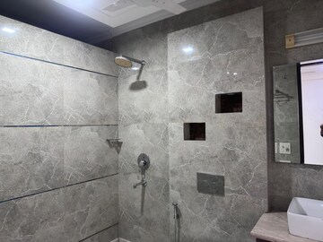 Bathroom in 3 BHK Builder Floor at Palam Vihar – for Rent