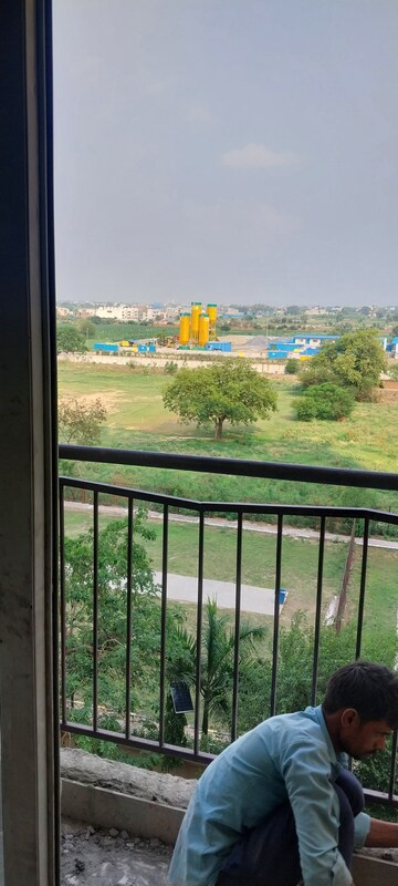 Balcony in 3 BHK Apartment at Aditya City Apartments, Shahpur Bamheta – for Rent