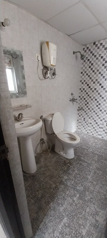 Bathroom in 3 BHK Apartment at Aditya City Apartments, Shahpur Bamheta – for Rent