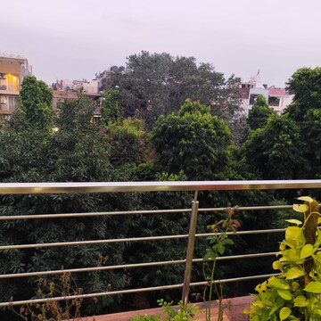Balcony in 2 BHK Builder Floor at Malviya Nagar – for Rent