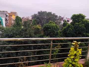 Balcony in 2 BHK Builder Floor at Malviya Nagar – for Rent
