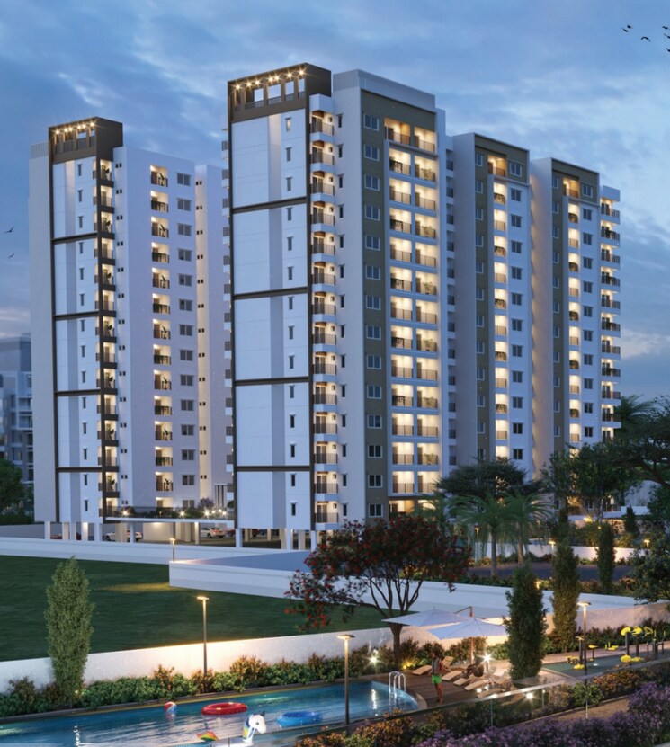 Exterior View, sowparnika-rhythm-of-rain 2 Bedroom 940 Sq.Ft. Apartment In Whitefield Bangalore 8778552