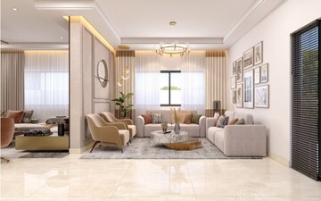 Living Room in 5 BHK Apartment at DSR Elixir, Whitefield – for Sale