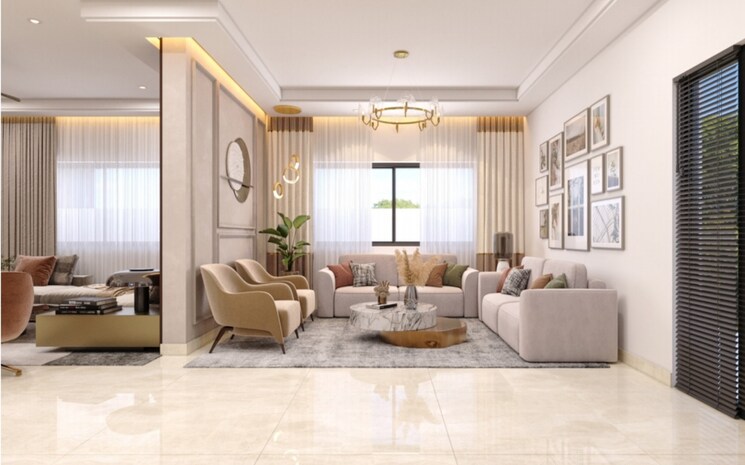 Living Room, dsr-elixir 5 Bedroom 4341 Sq.Ft. Apartment In Whitefield Bangalore 8778511