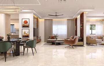Living Room in 5 BHK Apartment at DSR Elixir, Whitefield – for Sale