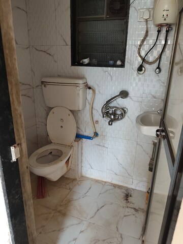 Bathroom in 1 BHK Apartment at Mahavir Kanti Dreams, Nalasopara East – for Rent