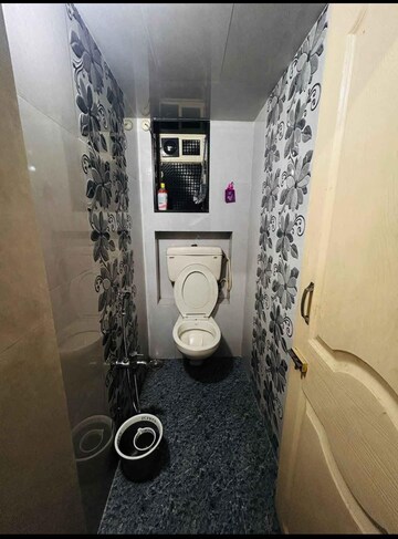 Bathroom in 2 BHK Builder Floor at Amogh Shri Sai Mangal CHS, Chole Gaon – for Rent
