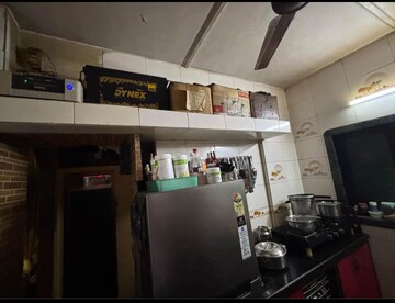 Kitchen in 2 BHK Builder Floor at Amogh Shree Kacharnath CHS, Chole Gaon – for Rent
