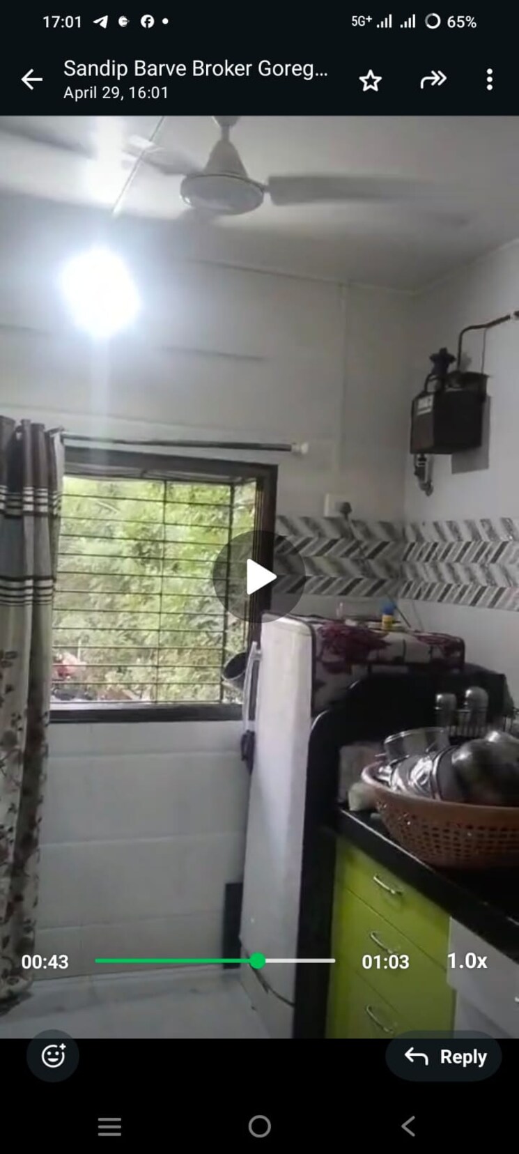 Kitchen, nagari-niwara-chs 1 RK 350 Sq.Ft. Apartment In Goregaon East Mumbai 8778652