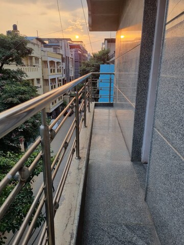 Balcony in 2 BHK Builder Floor at Domlur – for Rent