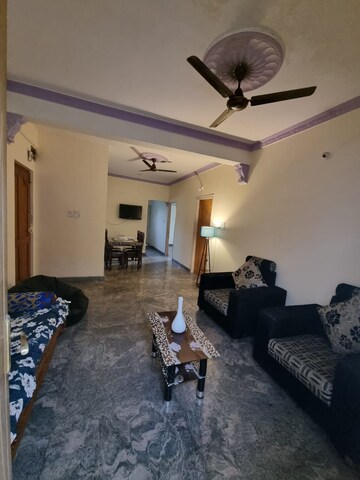 Living Room in 2 BHK Builder Floor at Domlur – for Rent