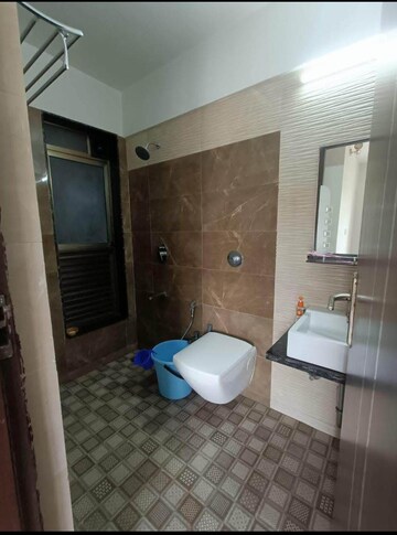 Bathroom in 2 BHK Builder Floor at SS Balaji Aangan, Thakurli – for Rent