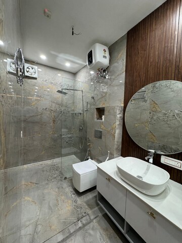 Bathroom in 3 BHK Builder Floor at Gyan Khand I – for Rent