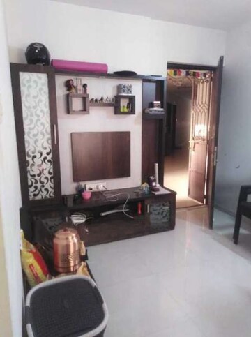 Living Room in 1 BHK Apartment at Puranik City, Kasarvadavali – for Rent