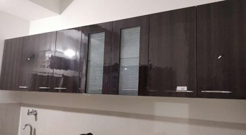 Bathroom in 1 BHK Apartment at Puranik City, Kasarvadavali – for Rent