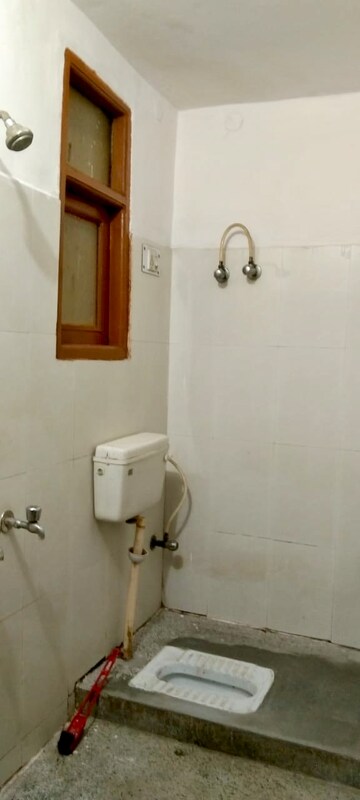 Bathroom in 1 BHK Builder Floor at Kishangarh – for Rent