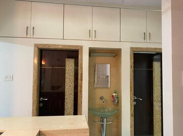 Building Lobby in 3 BHK Apartment at Chandak Ideal, Juhu – for Rent