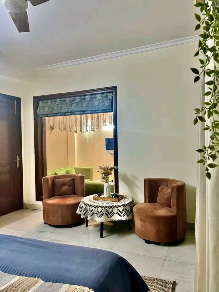 Living Room, saket 2 Bedroom 900 Sq.Ft. Builder Floor In Saket Delhi 8778736